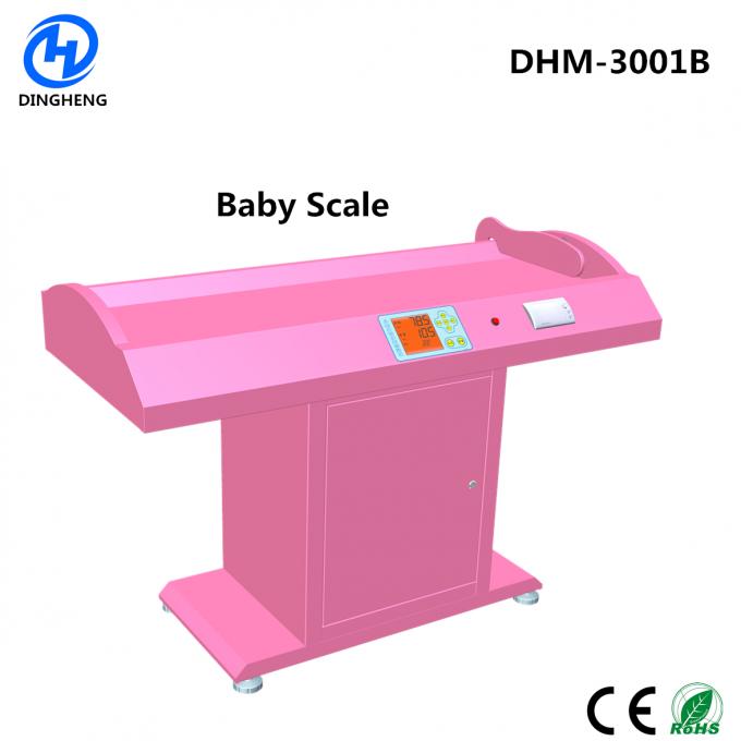 Máquina ultrassônica da medida do peso do bebê da precisão da escala 0.01kg do peso da altura do bebê