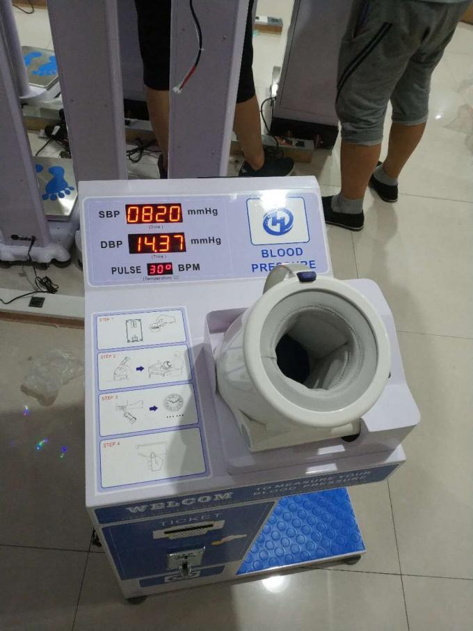 Material automático do ferro do monitor da pressão sanguínea do instrumento/braço da pressão sanguínea