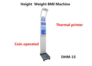 DHM - 15 escalas de peso a fichas com medida da altura e análise de BMI