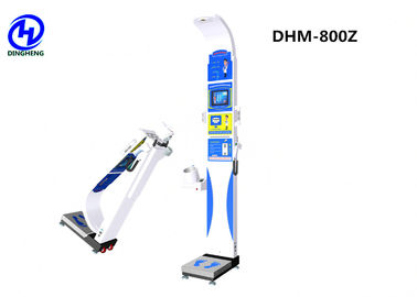 China Máquina ultrassônica adulta da altura e do peso com análise maciça gorda da pressão sanguínea e BMI fornecedor