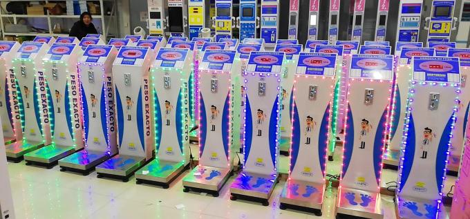 Máquina de venda automática humana da escala do peso corporal que adota o controle do microcomputador