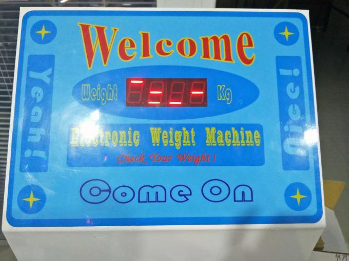 Escala a fichas da máquina da medida do peso/bagagem do aeroporto com pilha de carga 500kg