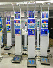 Coin Slot Bmi Weight Machine , Healthy Automatic Height And Weight Machine